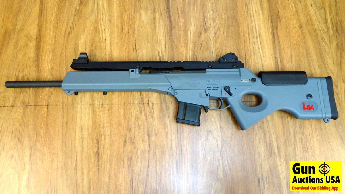 H&K SL8-1 .223 cal. Semi Auto Rifle. Excellent Condition. 20" Barrel. Shiny Bore, Tight Action Desir