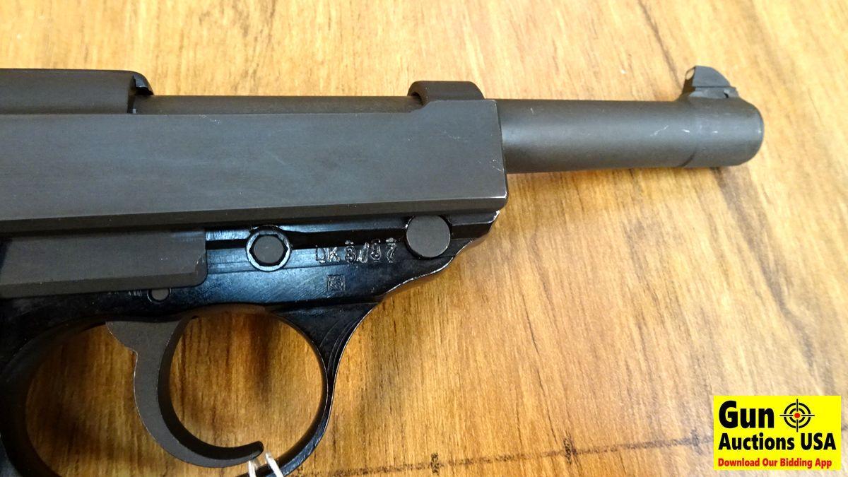 Walther P-1 9MM Semi Auto Pistol. Very Good. 5" Barrel. Shiny Bore, Tight Action For those of You wa