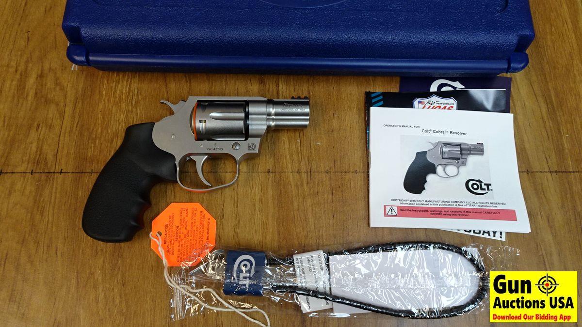 COLT COBRA .38 SPECIAL Revolver. Like New. 2" Barrel. Shiny Bore, Tight Action The COBRA is Back! Th