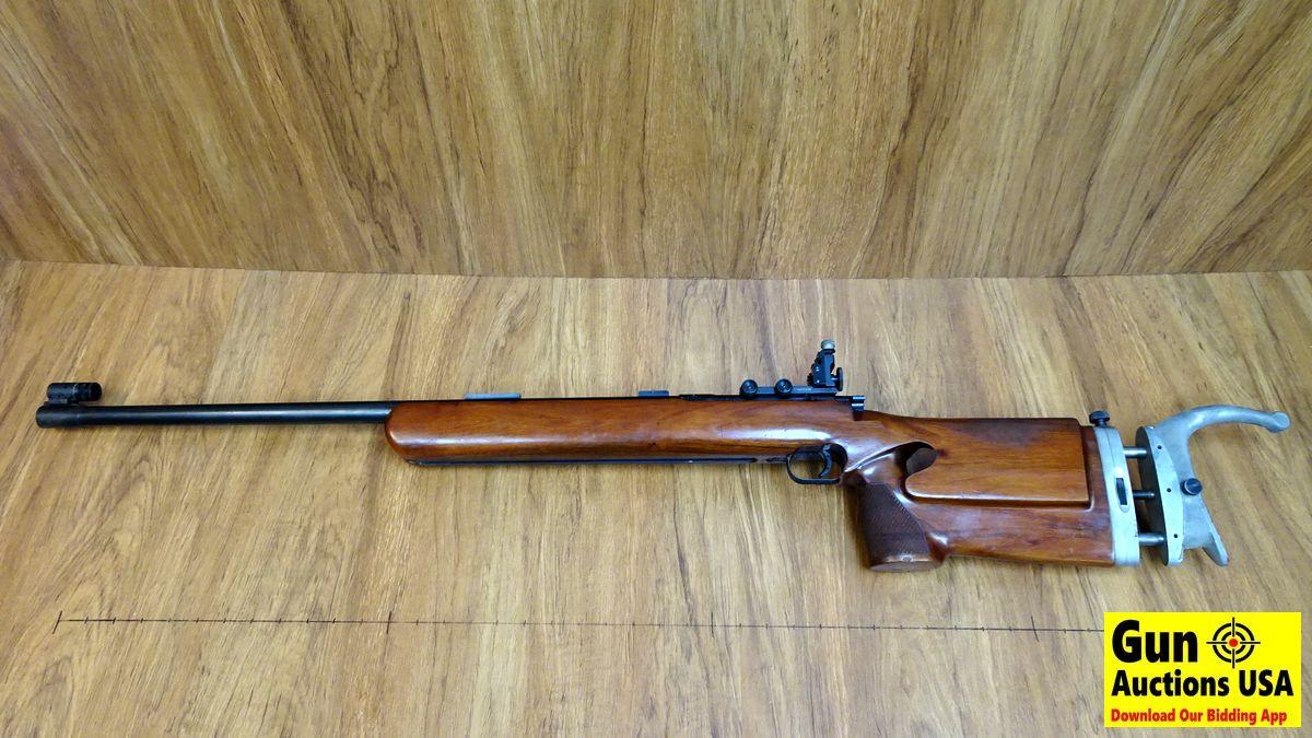 ANSCHUTZ 54 .22 LR Bolt Action Target Collector PALMA Rifle. Very Good. 27.5" Barrel. Shiny Bore,