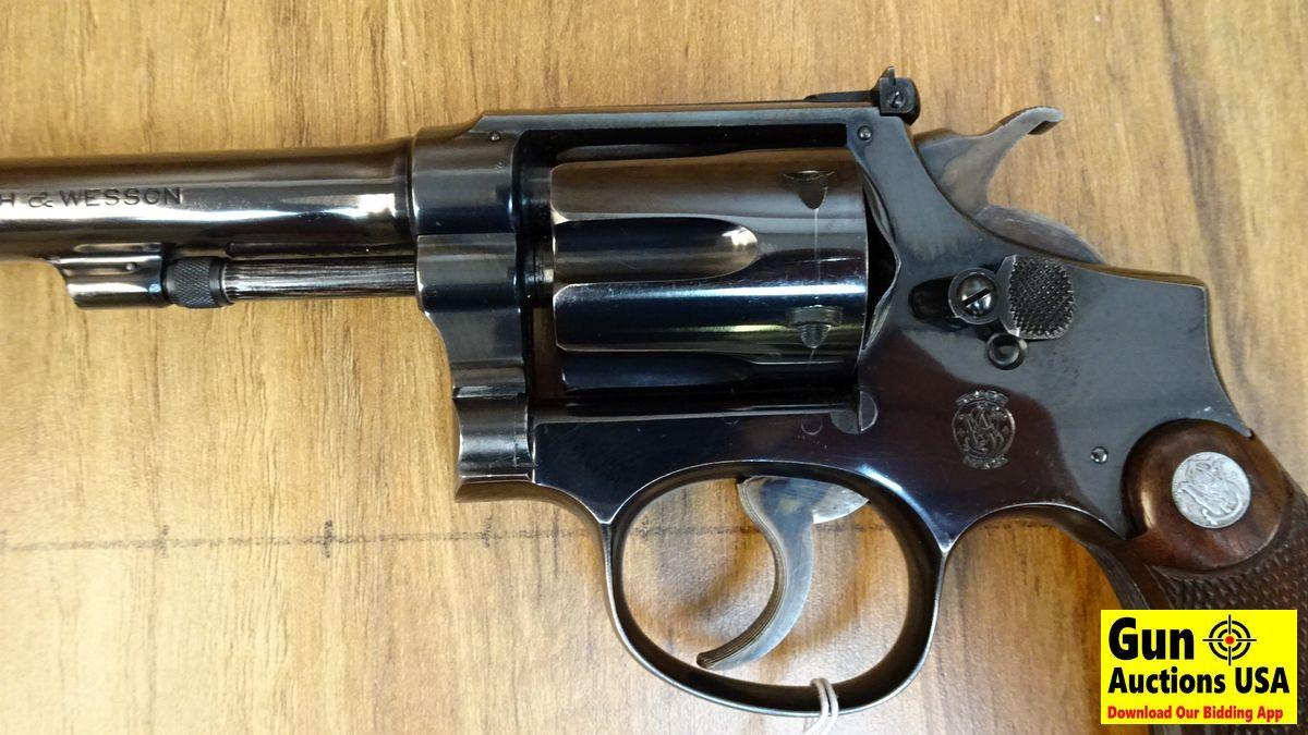 S&W K-22 .22 LR Collectors Revolver. Very Good. 6" Barrel. Shiny Bore, Tight Action Extremely Unusua