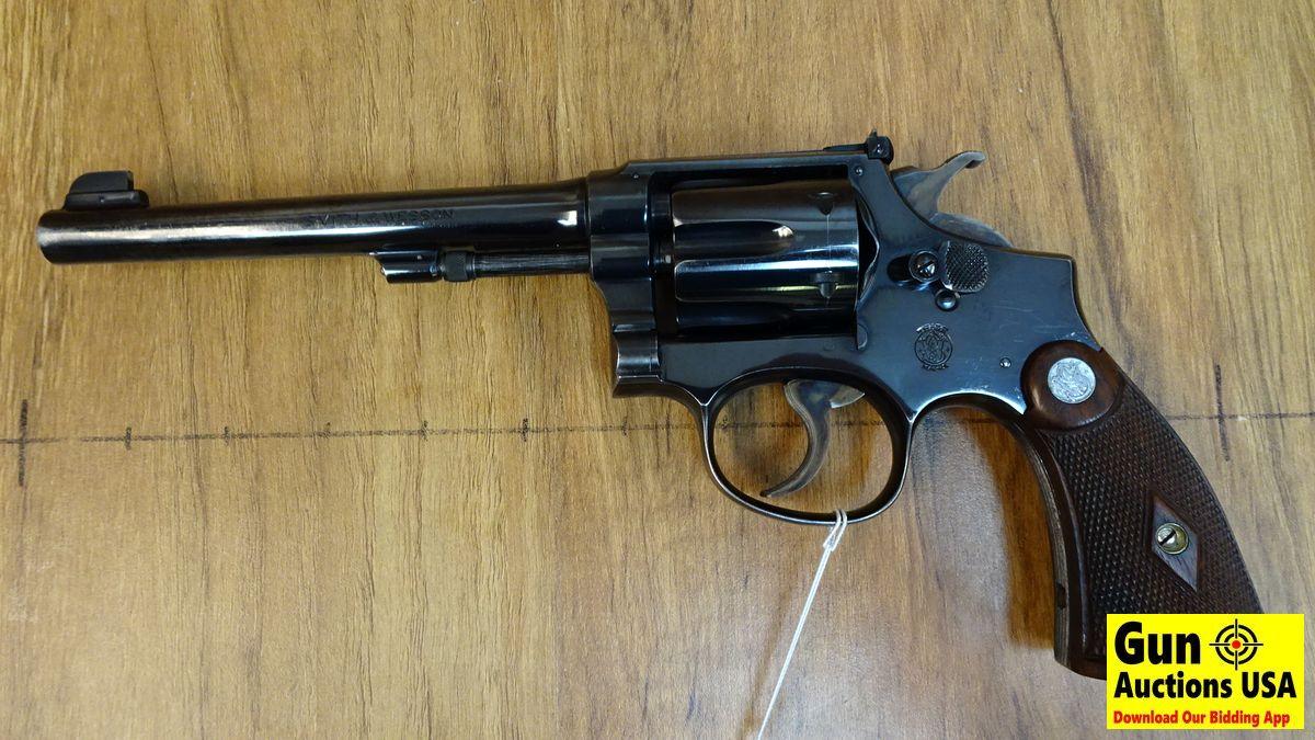 S&W K-22 .22 LR Collectors Revolver. Very Good. 6" Barrel. Shiny Bore, Tight Action Extremely Unusua