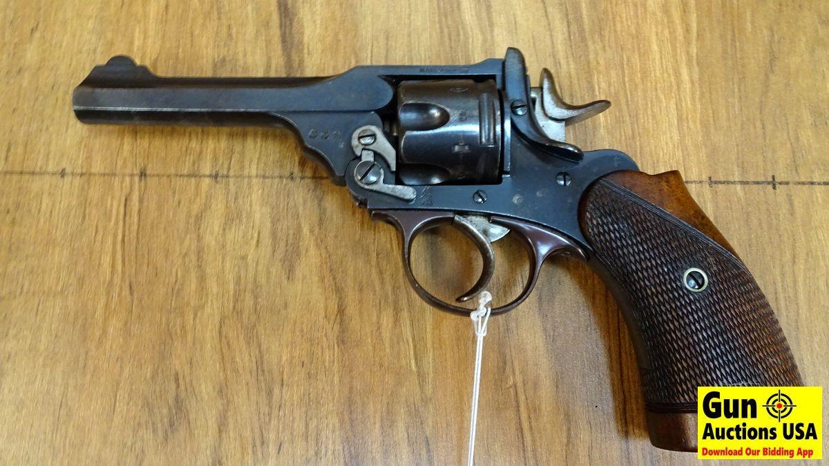 WEBLEY & SCOTT LTD MARK III .38 Cal. Revolver.Very 4" Barrel. Shiny Bore, Tight Action A Very Nice W