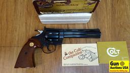 COLT DIAMONDBACK .22 LR Collector's Revolver. Like New. 6" Barrel. Shiny Bore, Tight Action This is