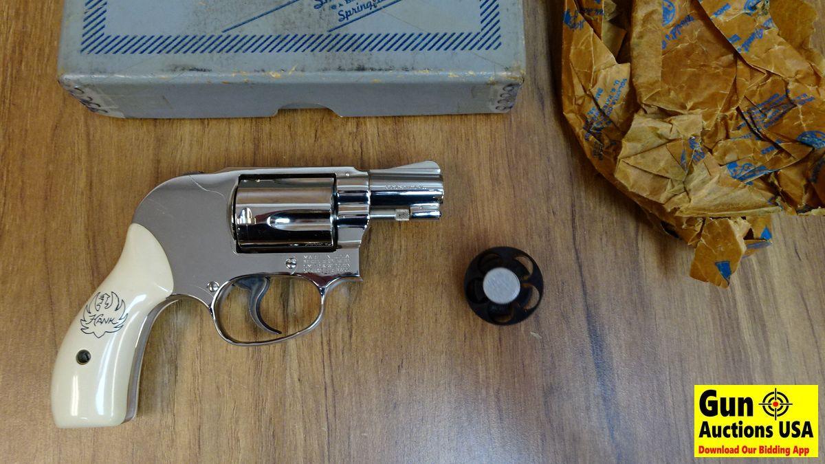 Smith & Wesson 49 .38 S&W HANK WILLIAMS Revolver. Excellent Condition. 2" Barrel. Shiny Bore This NO