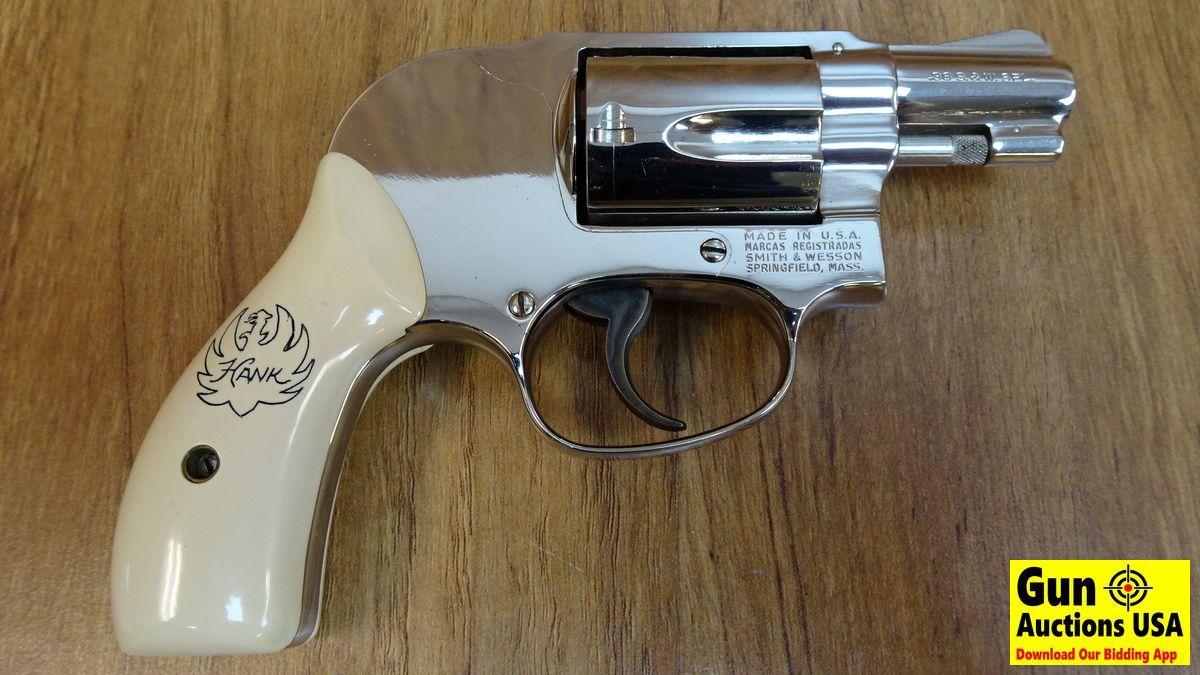 Smith & Wesson 49 .38 S&W HANK WILLIAMS Revolver. Excellent Condition. 2" Barrel. Shiny Bore This NO