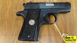 Colt MK IV/SERIES 60 MUSTANG .380 ACP Semi-Auto Pistol. Excellent Condition. 3" Barrel. Shiny Bore,