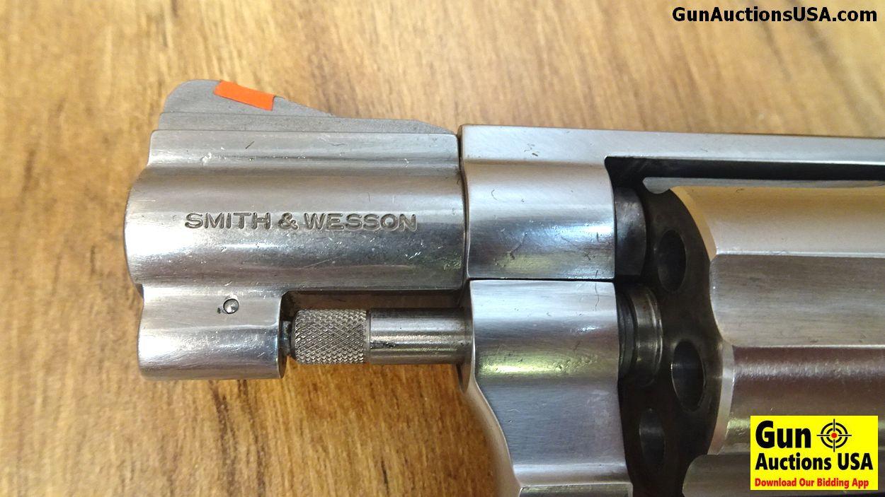 S&W 651-1 .22 M.R.F. Magnum Stainless Revolver. Excellent Condition. 2" Barrel. Shiny Bore, Tight Ac