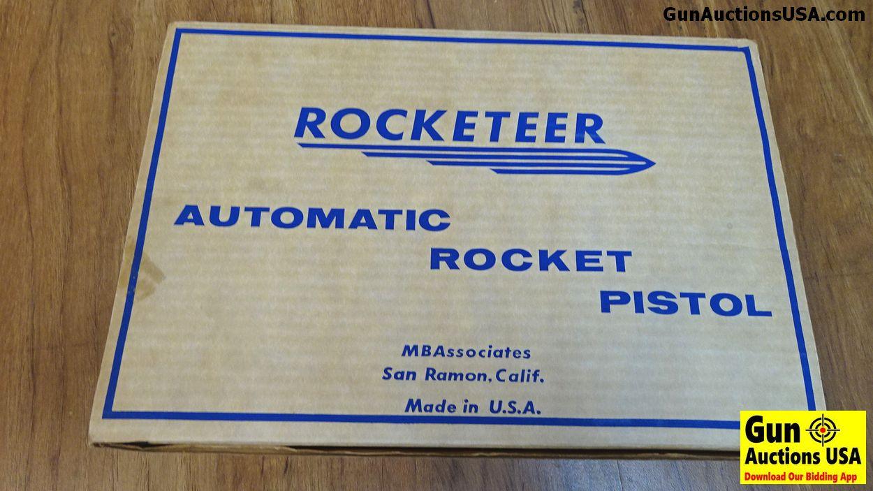 Rocketeer MARK I Model B Automatic Gyrojet Rocket MBA Pistol 13MM Gyro jet Semi Auto Collector Pisto