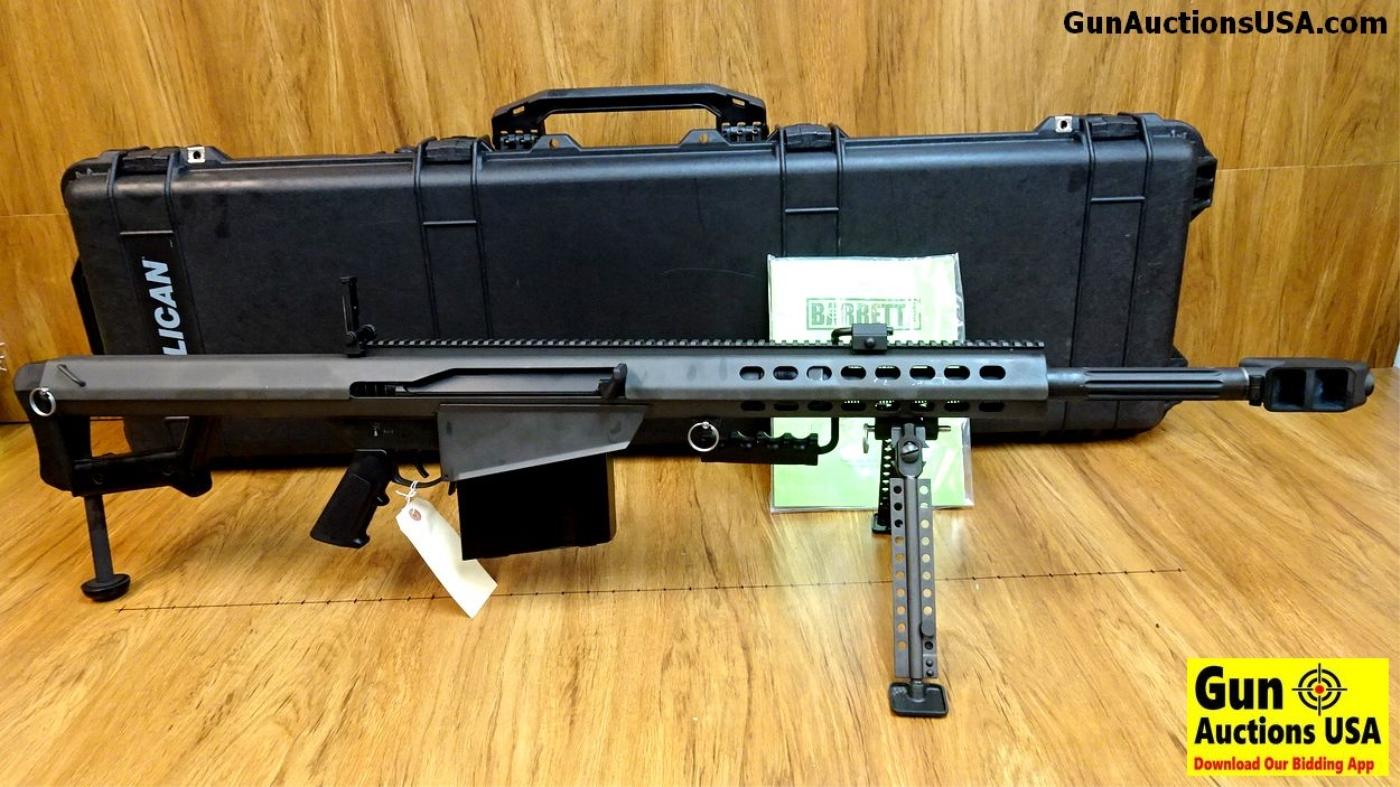 BARRETT 82A1 CQ .50 BMG 10-Round SEMI-AUTO Rifle. Excellent Condition. 20" Barrel. Shiny Bore, Tight