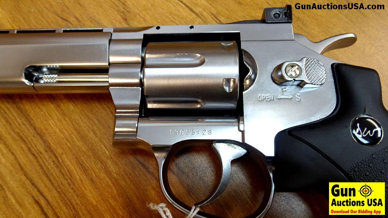 ASG Dan Wesson 6mm BB Pistol. 6" CO2 Powered Air Revolver. (40638)