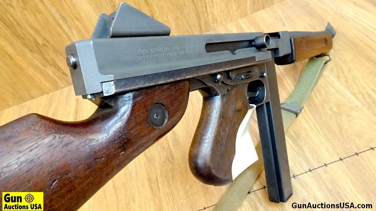 THOMPSON WWII AUTO ORDINANCE M1A1 .45 ACP FULL AUTO MILITARY CONFIGURATION NFA/Machine Gun. Very Goo