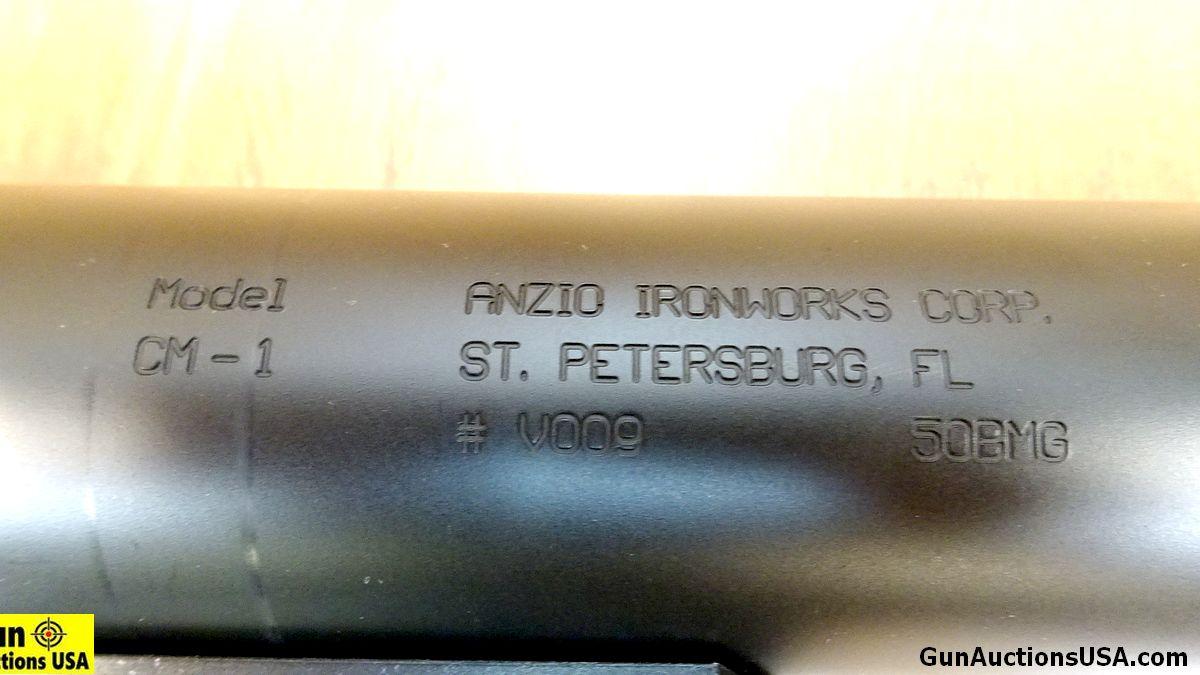ANZIO IRONWORKS CORP CM-1 .50 BMG PROTOTYPE Rifle. Excellent Condition. 17.5'' Barrel. Shiny Bore, T