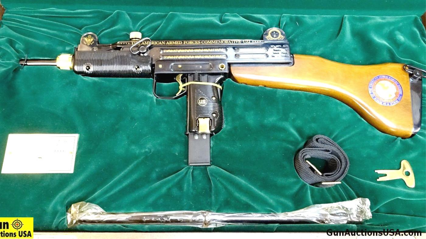 IMI - ISRAEL B 9MM COMMEMORATIVE Rifle. Like New. American Arm Forces Commemorative UZI Model B. Inc