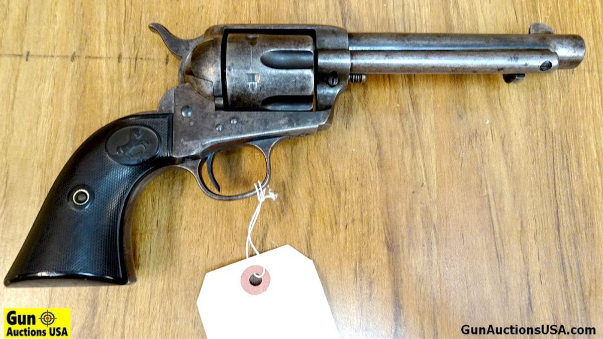 Colt 1892 FRONTIER SIX SHOOTER .45 COLT COLLECTOR'S Revolver. Good Condition. 5.5" Barrel. Shiny Bor