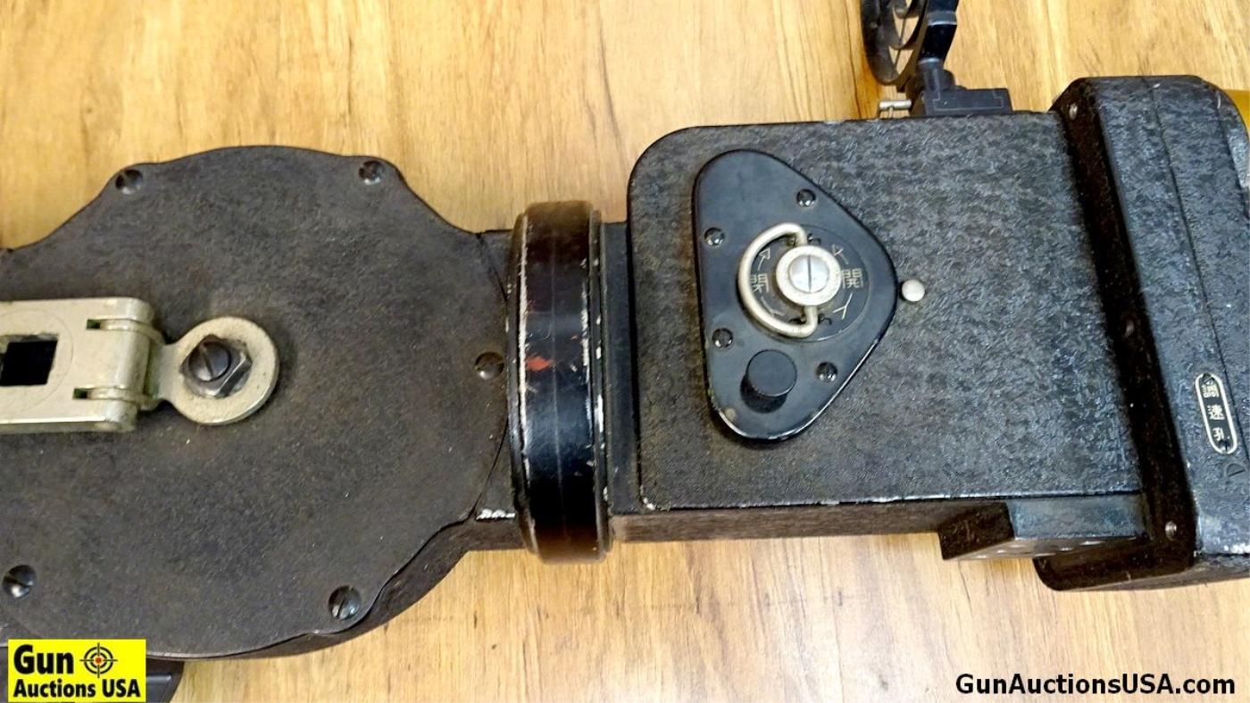 WWII JAPANESE Aerial Gun Camera. Very Good. Possibly Removed From Aircraft to Conf