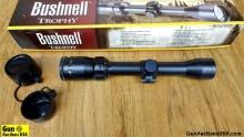 Bushnell TROPHY 73-1421 Scope. Excellent Condition. 1.75-4x32 Scope, Circle x Reticle, Multi Coated