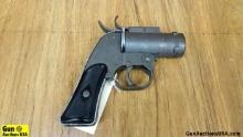 Mcinery Spring and Wire Company 37MM FLARE PISTOL. Good Condition. 4" Barrel. Single Shot Flare Gun,