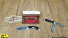 Case XX Knife. Good Condition. Lot of 2; One Case Model 6265 SAB Folding Knife, and One Case Buffalo