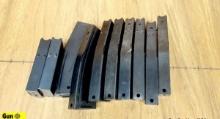 U.S. Military Surplus .30 Carbine Magazines. Very Good. Lot of 10; Steel. One Marked SEY, One Marked