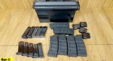 Thermold, Ruger, Tanfoglio, Para 5.56, 10 MM, .45 ACP Magazines. Good Condition . Lot of 20; Six 30