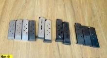 Colt, Pro Mag, Ruger, Etc. .45 ACP Magazines. Very Good Condition . Lot of 11; 1911 Style Magazines.