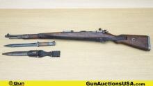 MAUSER MOD.98 8MM MAUSER Bolt WAFFEN STAMPS Rifle. Very Good. 23.5" Barrel. Shiny Bore, Tight Action