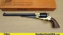 F.LLIPIETTA 1858 BUFFALO .44 Caliber Black Powder Revolver. Like New USA. 12.25" Barrel. Features a