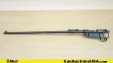 TURKISH 1938 8MM MAUSER Bolt Action Rifle Barreled ACTION ONLY. Fair Condition . 29" Barrel. Shiny B