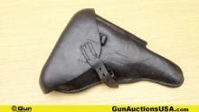 Benno Marstaller of Unich Germany COLLECTOR'S Holster. Very Good . Original WWI 1916 P08 Luger Holst