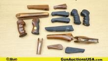 Thompson Center Arms Grips. Very Good. Lot of Assorted Grips and Forends for Contender.. (67699)