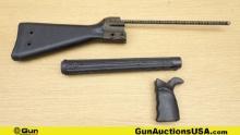 HK 91 COLLECTOR'S Factory Parts. Good Condition . Lot of 3; HK91 Factory Parts-1- Rear Butt Stock wi
