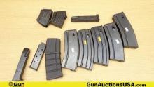 Thermold 5.56, .380, .45 ACP, 7.62x39 Magazines. Very Good . Lot of 11; 6- 5.56 Mags, 2- .380 Mags,