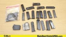 Astra, Etc. 9MM, .380, .45, 7.62 Magazines. Good Condition . Lot of 20; Assorted Magazines with 10 .
