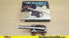 CVA KA804 .45 Caliber Cannon. Very Good . Black Powder Only, Old Ironside Cannon, Built from Kit. Fr