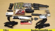 United Cutlery, Team Tools, Cold Steel, 511 Tactical, Etc. Knives, Multi-Tool, Etc.. Excellent. Lot