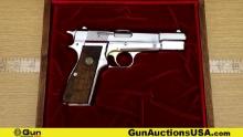 Browning HI-POWER CENTENNIAL 9MM PARA COLLECTOR'S Pistol. Like New. 4.75" Barrel. Shiny Bore, Tight