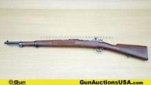 HUSQVARNA M38 6.5 x 55 MATCHING NUMBERS Rifle. Very Good. 23.5" Barrel. Shiny Bore, Tight Action Bol