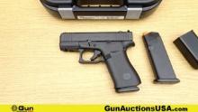 Glock 43X 9X19 Pistol. NEW in Box. 3.25" Barrel. Semi Auto A compact and reliable 9mm pistol with a