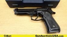 Beretta 92F 9MM PARA Pistol. Very Good. 5" Barrel. Shiny Bore, Tight Action Semi Auto Factory Checke