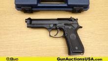 BERETTA 92FS 9MM PARA Pistol. Excellent. 4 7/8" Barrel. Shiny Bore, Tight Action Semi Auto The 92FS