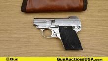 OESTERR WAFFENFABRIKS-GES N.PIEPER PATENT .25 AUTO Pistol. Good Condition. 2" Barrel. Shiny Bore, Ti