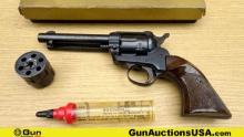 ROHM 66 .22 MAGNUM UNFIRED Revolver. Good Condition. 4.75" Barrel. Shiny Bore, Tight Action This rev