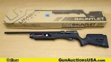 Umarex GAUNTLET .22 caliber AIR RIFLE. NEW in Box. 28" Barrel. Bolt Action Matte Black Finish Overal