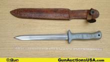 SPRINGFIELD M1913 COLLECTOR'S Knife. Excellent. WWII Anderson Fighting Knife was made from Surplus W