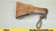 A.L.P. Co COLLECTOR'S Holster. Very Good. Tan Leather U.S. Officer's 1911 .45 Flap Holster. . (70719