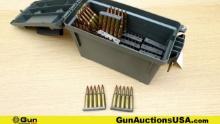 Military Surplus .308 Ammo. 240 Rds. of .308 on Stripper Clips. Includes Polymer Ammo Can. . (70404)