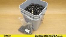 .30 Caliber Links. Approx 2300, 30 caliber Links in a Plastic Bucket. . (70701)