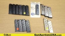 Colt 38 Super Magazines. Lot of 16; Steel Colt 38 Super Magazines.. (68030)