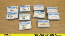 Millett Sights. Like New. Lot of 10; Assorted, Stake-on Front Sights.. (70845)